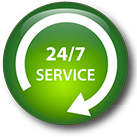 24/7 service